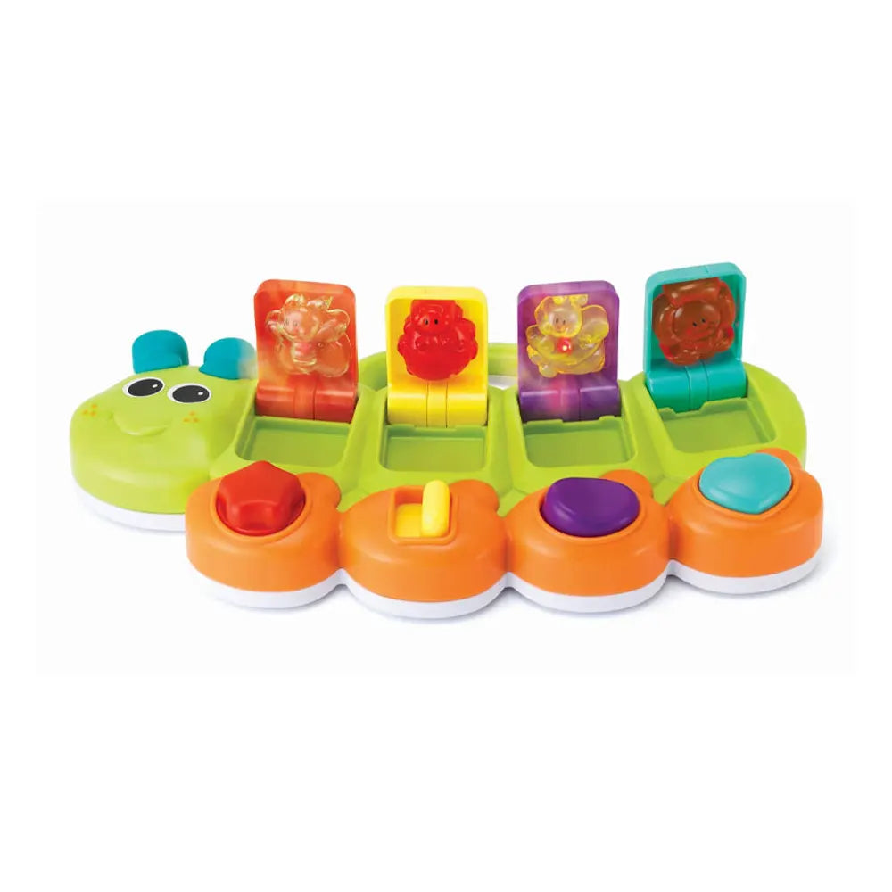 Infantino Chenille Interactive avec Son et Lumière – 10M+