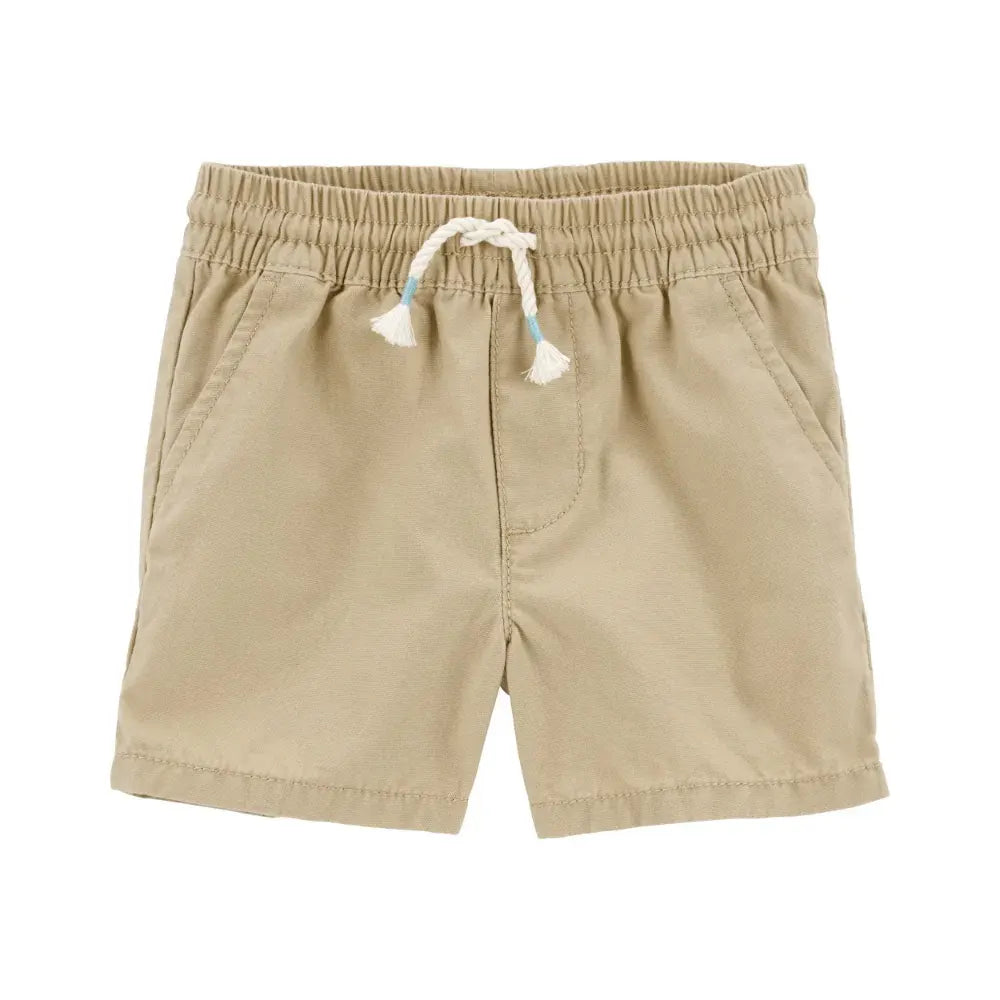 Short en Toile avec Cordon Oshkosh - Kaki