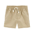 Short en Toile avec Cordon Oshkosh - Kaki