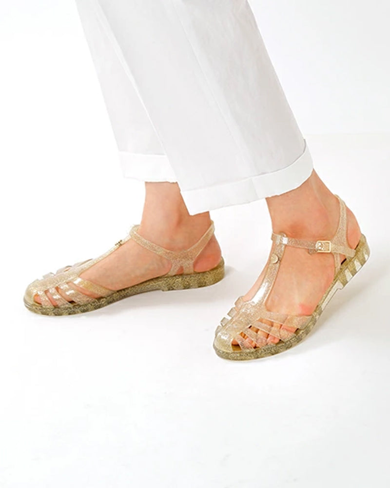 Sandalias Laida Basic Igor - Glitter Dorado
