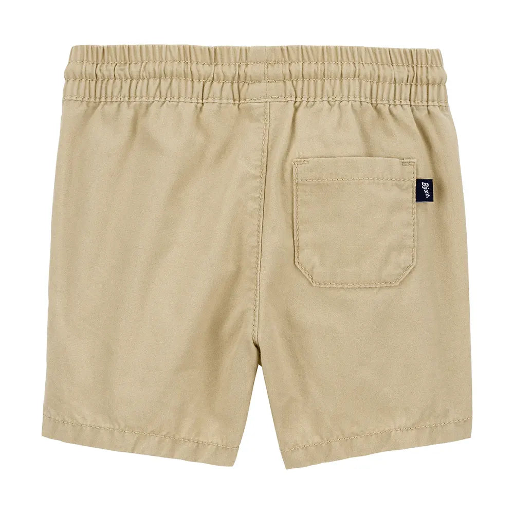 Short en Toile avec Cordon Oshkosh - Kaki