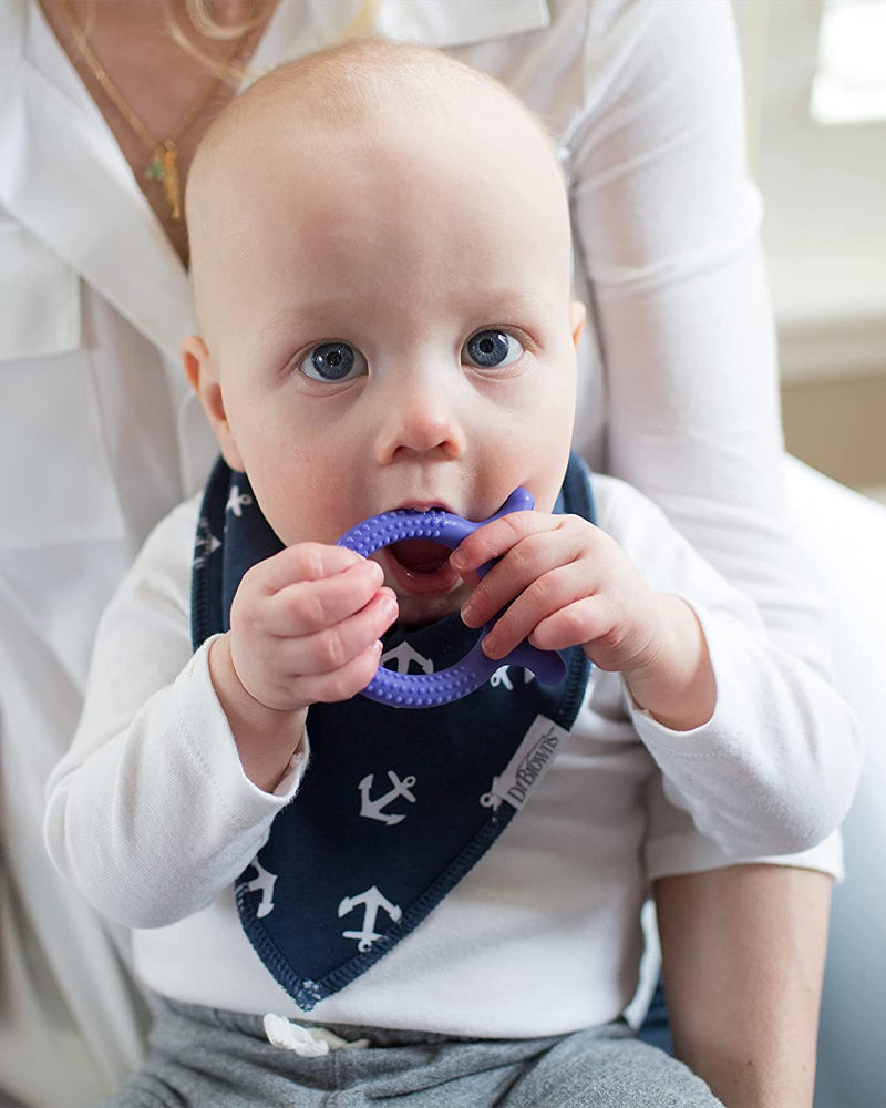 Dr. Brown's Anneau de dentition Pieuvre Flexees Friends 3M+ - Purple