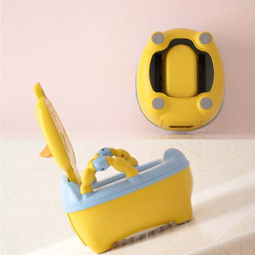 Orinal de aprendizaje con tapa - Tema Pato