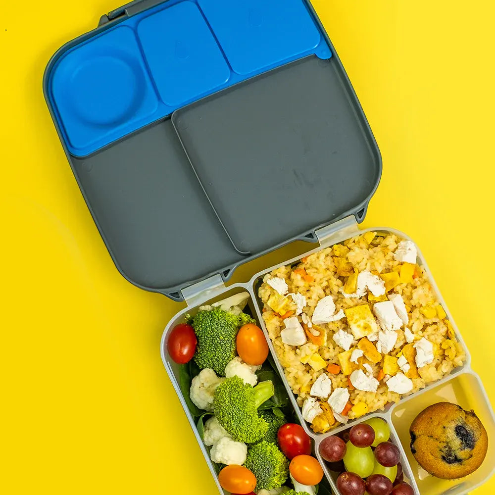 b.box Large Lunchbox 2L – Blue Slate