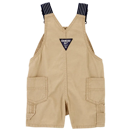 Salopette Short à Bretelles & Rayures OshKosh - Kaki