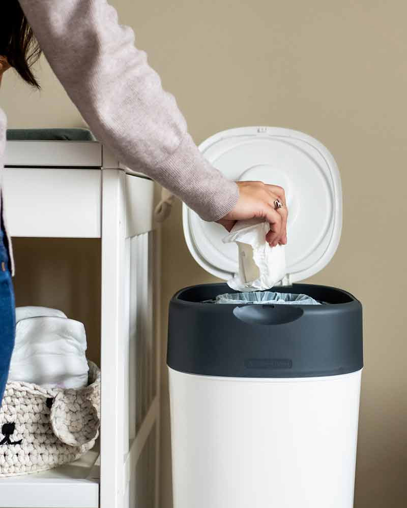 Tommee Tippee Poubelle à Couches Twist & Click XL - Blanc