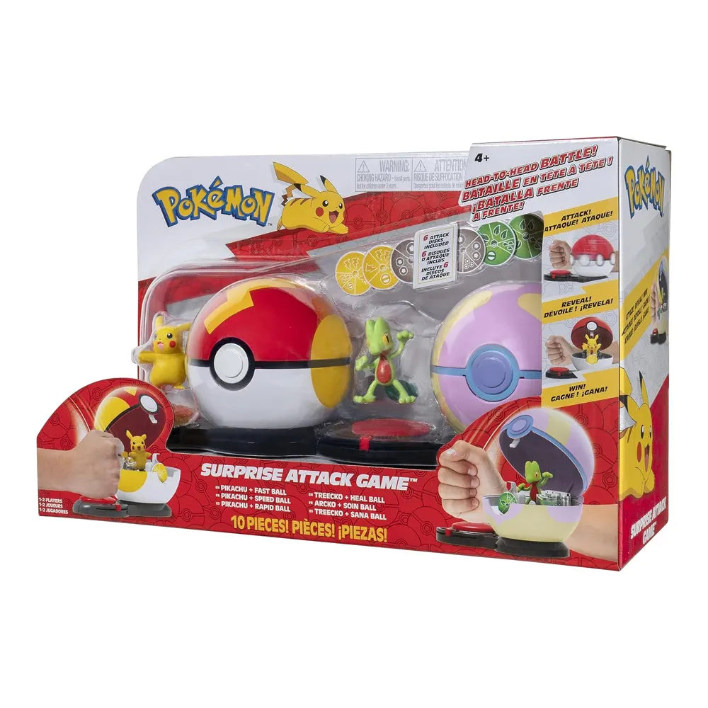 Pokémon – Ataque Sorpresa PokéBall – 4A+