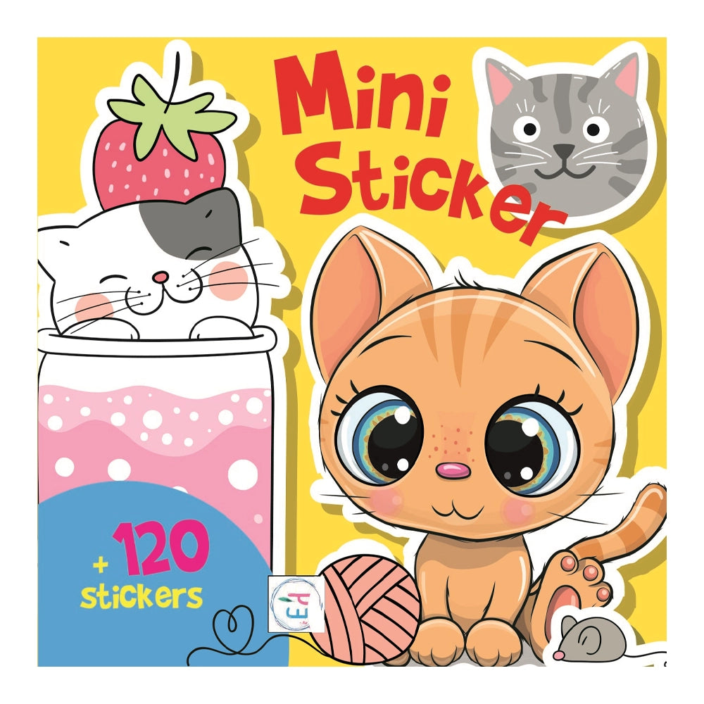Plume Univers Mini Sticker - Cat