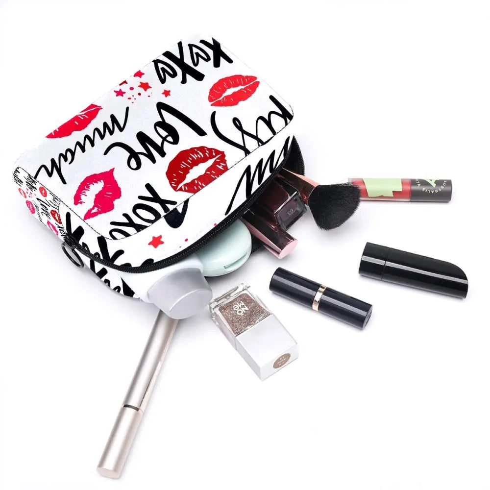 Zarine Set of 3 Pouches - Kiss
