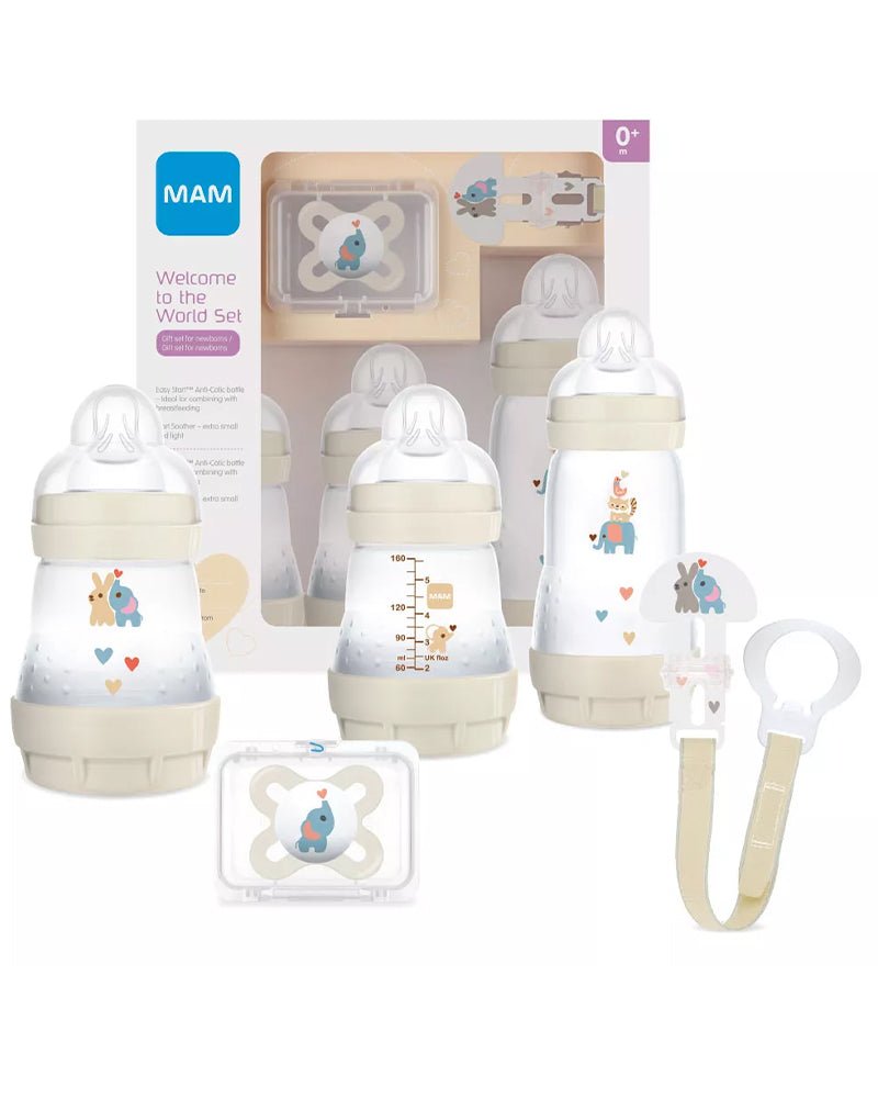 Coffret cadeau Nouveau-né MAM - Beige
