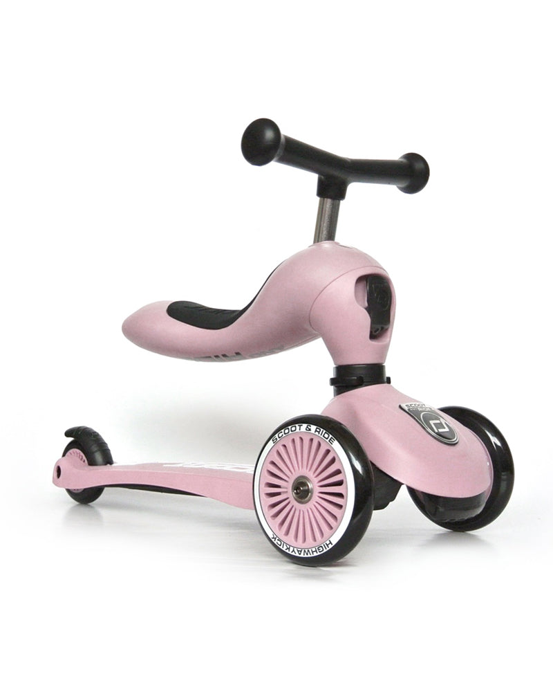 Scoot And Riide  Trottinette 2en1 Highwaykick 1 - Rose