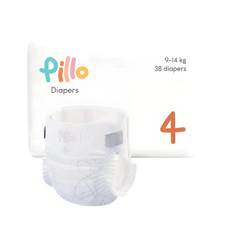 Couches Pillo Taille 4 Maxi (9-14kg) 38