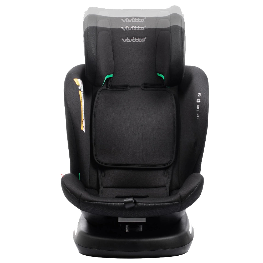 Silla de coche Vivitta Sanna grupo 0/1/2/3 - Negro
