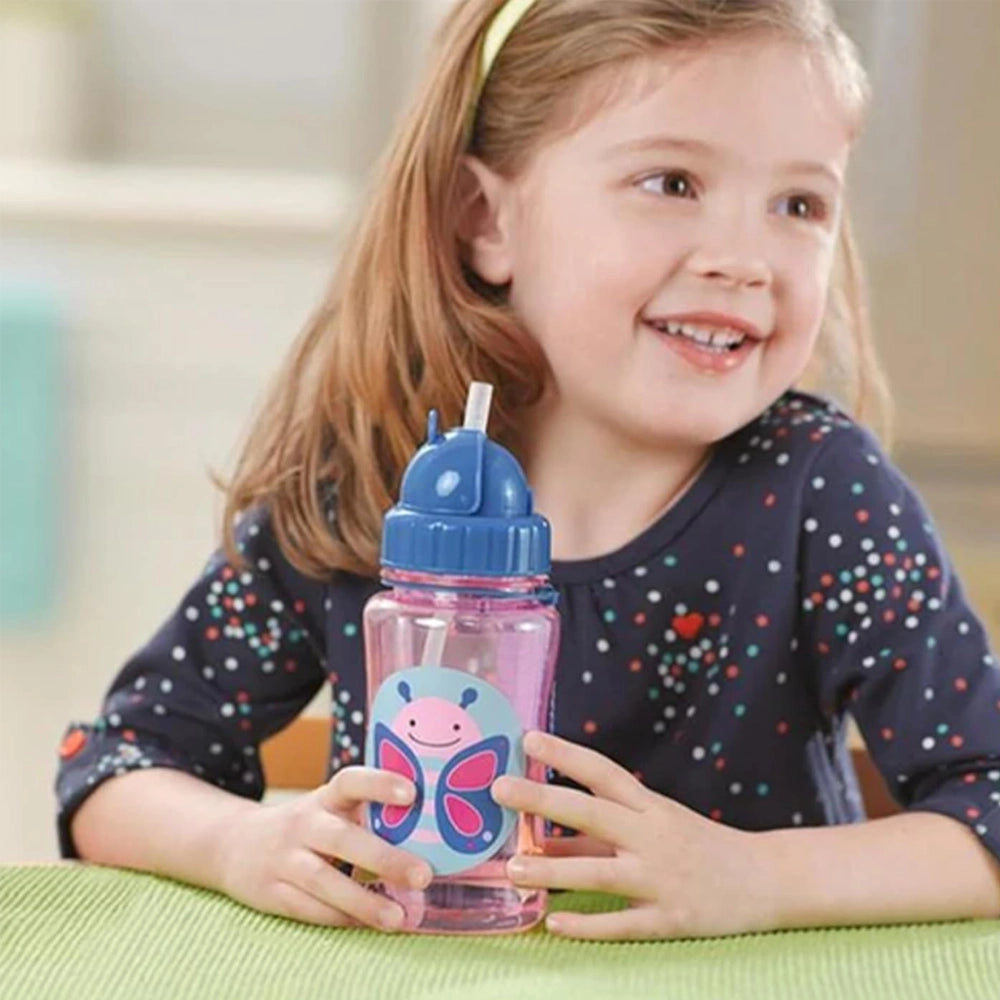 Skip Hop Gourde à Paille Zoo 355ml - Papillon