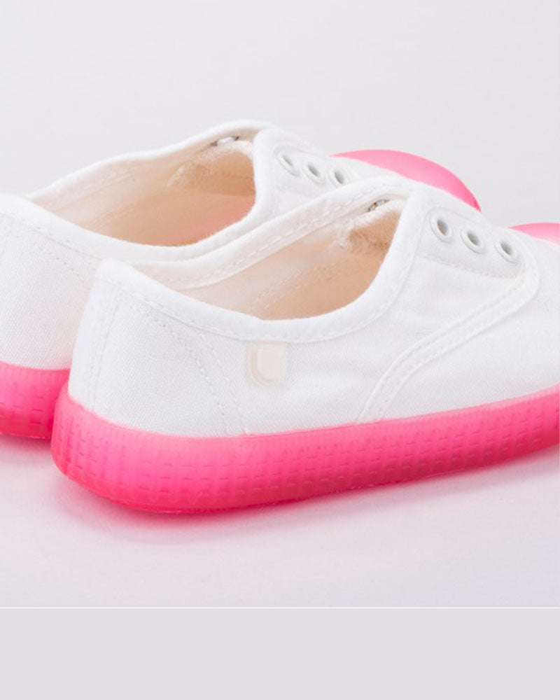 أحذية رياضية بيري من إيغور - أبيض و وردي فوشيا