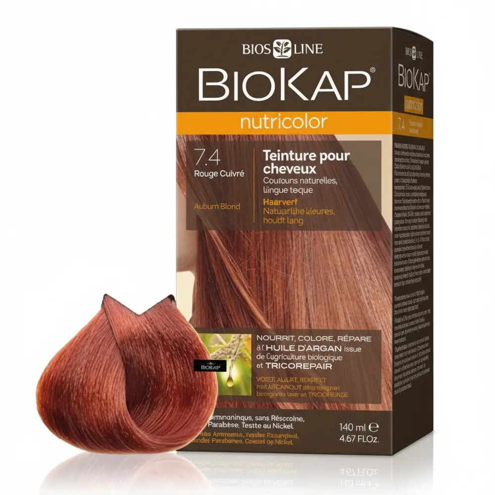 Biokap Nutricolor 7.4 – Rouge Cuivré