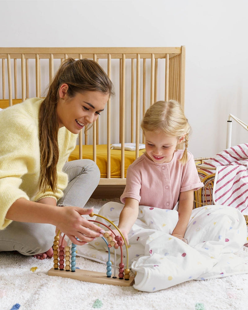 Couverture Bébé Dream Jersey 75×100 Doomoo - Happy Colors