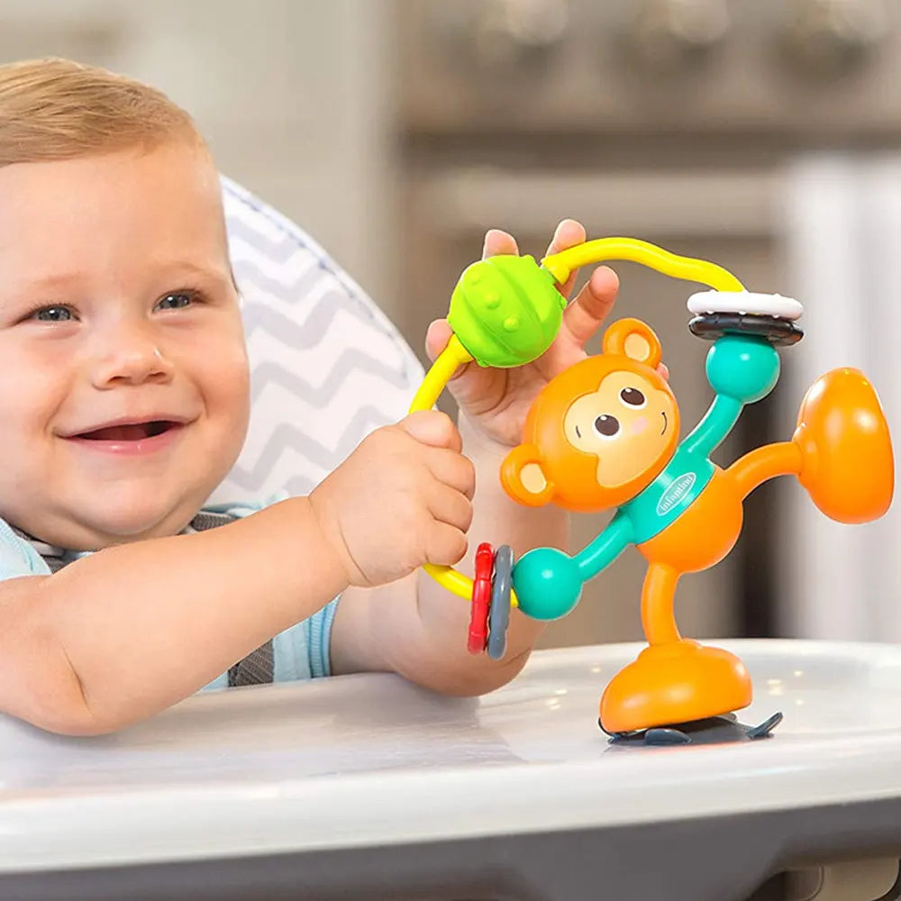 Infantino Jouet Ventouse Singe - 6M+