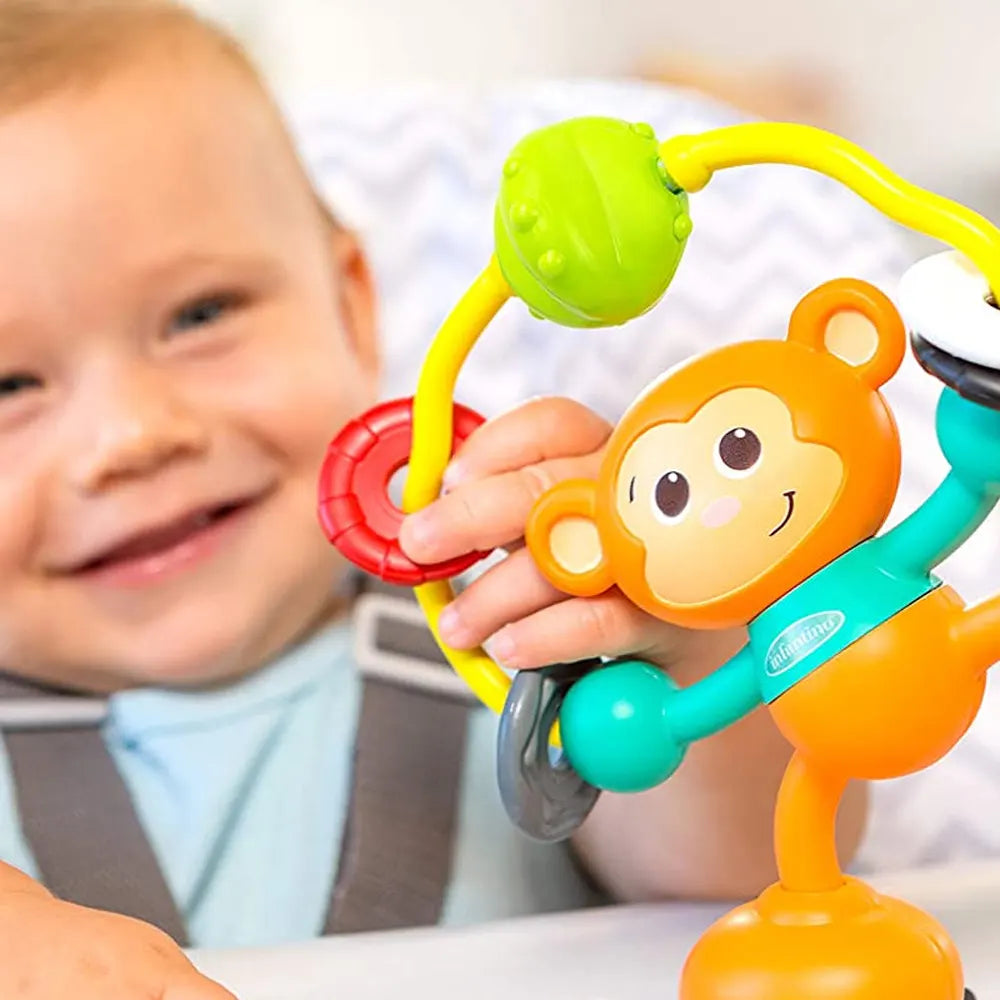 Infantino Jouet Ventouse Singe - 6M+