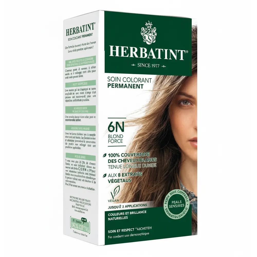 Herbatint Permanent Hair Color Treatment 6N Dark Blonde