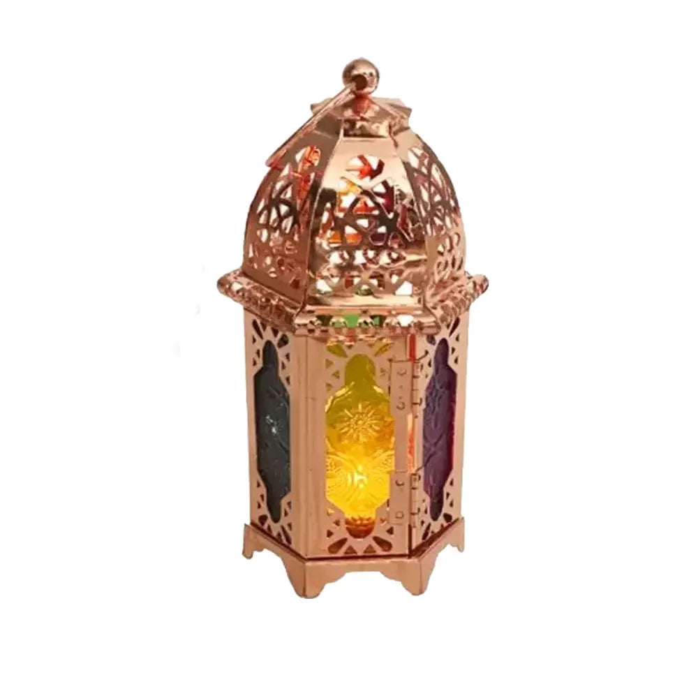 Farol de Metal 7x16 cm - Bronce