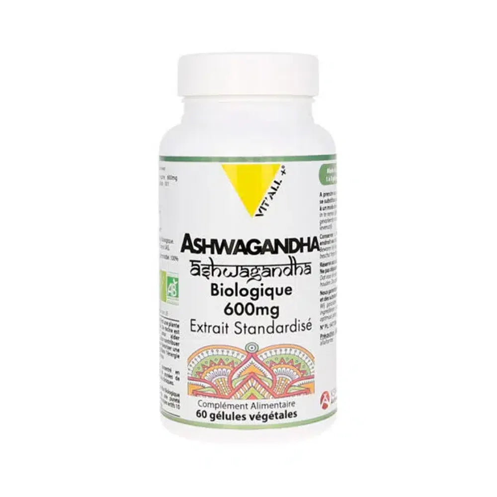 Vit'All+ Ashwagandha 600mg - 60 Capsules
