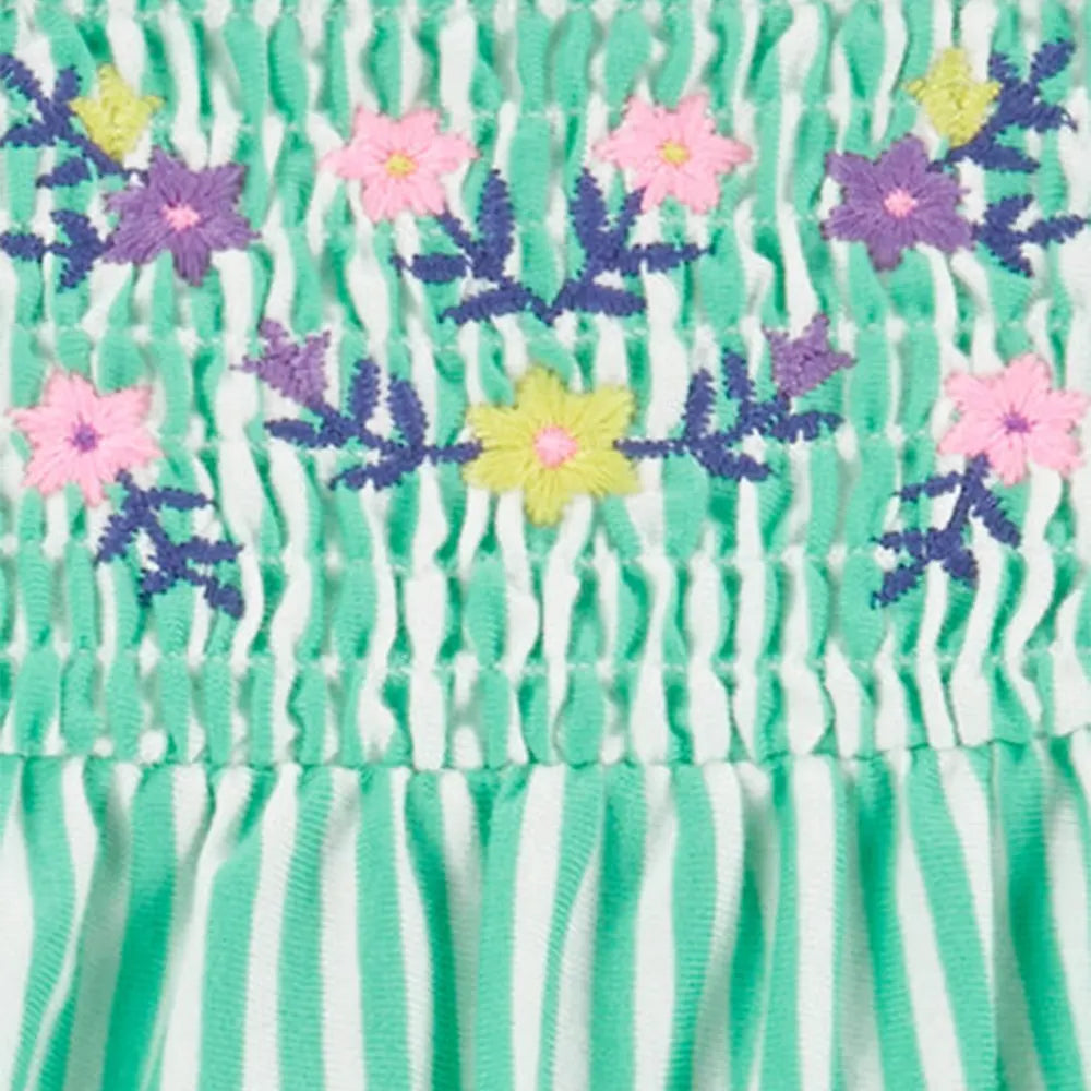 Ensemble de 3 Pièces à Motif Floral Carter's - Vert