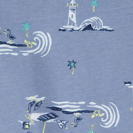 Barboteuse en Coton Carter's - Bleu