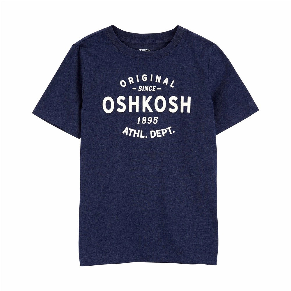 T-shirt Graphique avec Logo OshKosh - Bleu