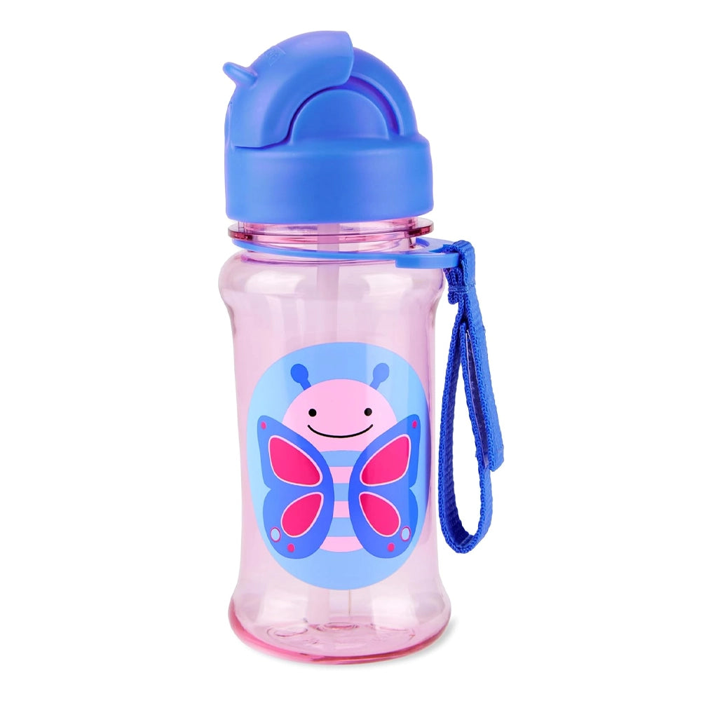 Skip Hop Gourde à Paille Zoo 355ml - Papillon
