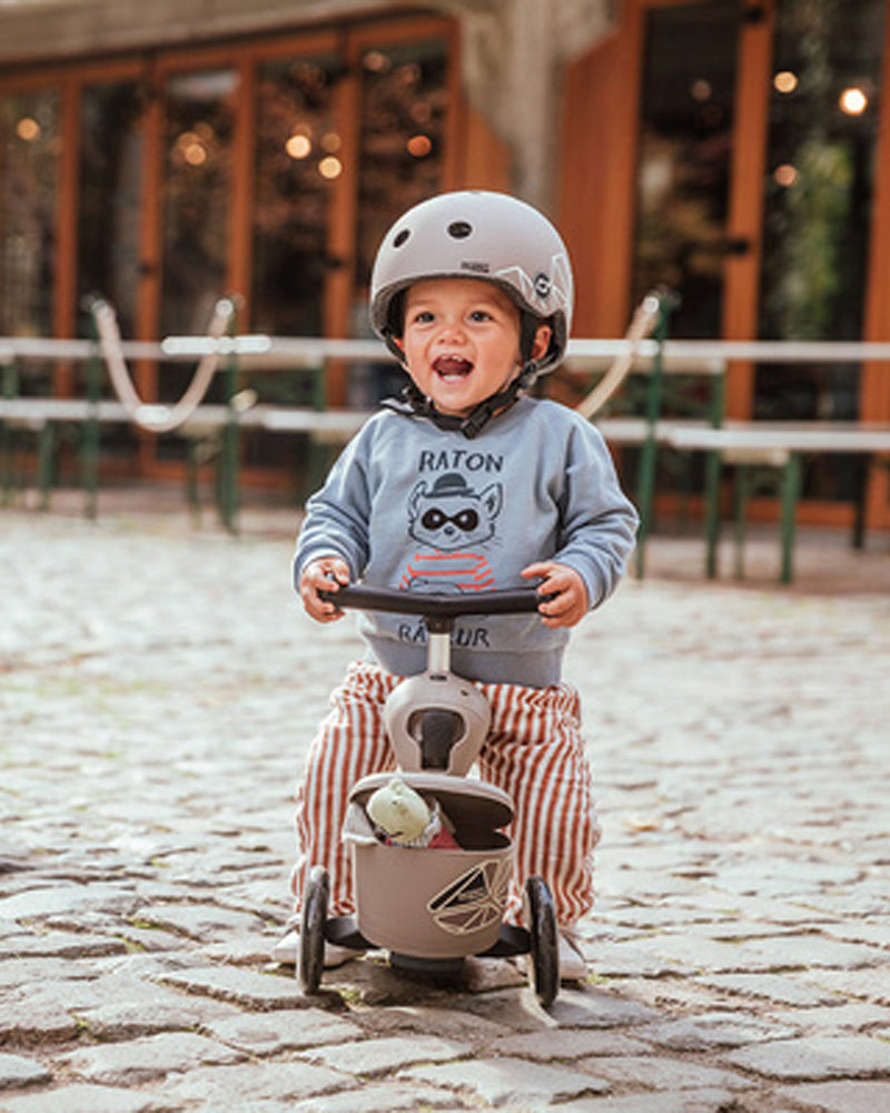 Scoot And Ride Trottinette 2en1 Highwaykick 1 Lifestyle - Brown Lines