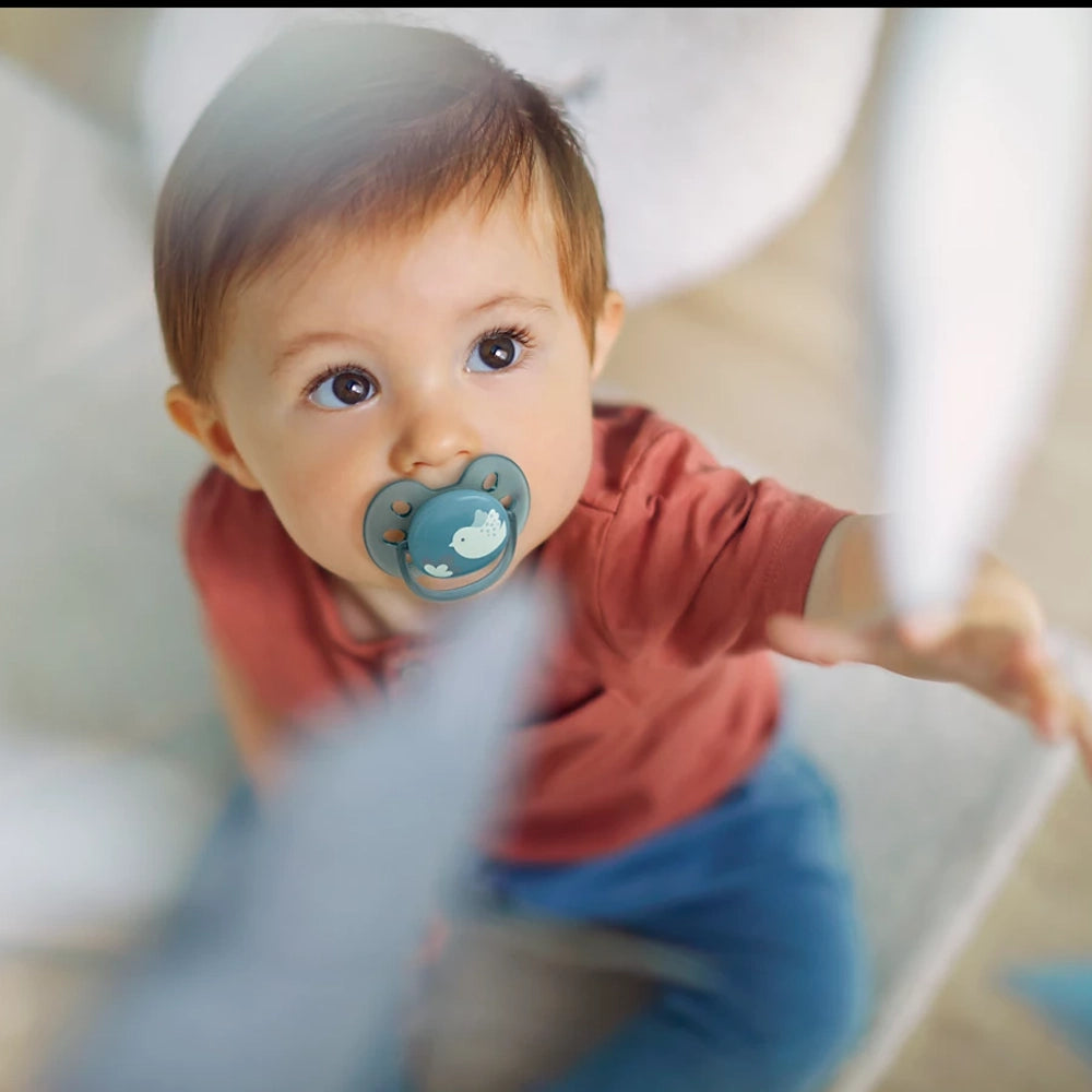 Philips Avent Lot de 2 Sucettes Soft 6-18m Garçon