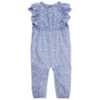 Combinaison à Volants OshKosh - Floral Bleu