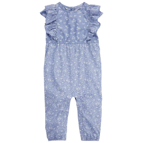 Combinaison à Volants OshKosh - Floral Bleu