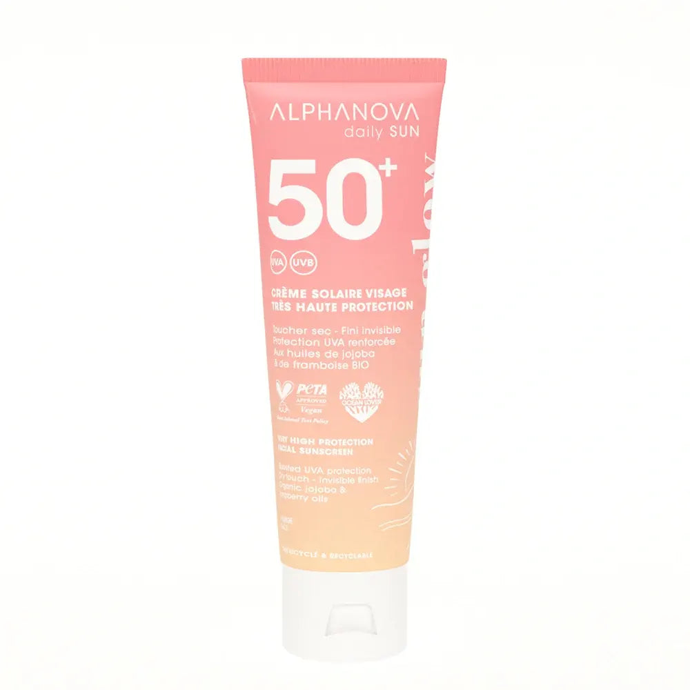 Alphanova Sun Glow Crème Solaire SPF50+ – 50 ml