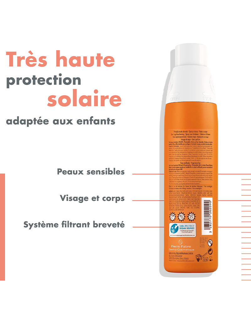 Eau Thermale Avène Spray enfant SPF 50+ - 200ml