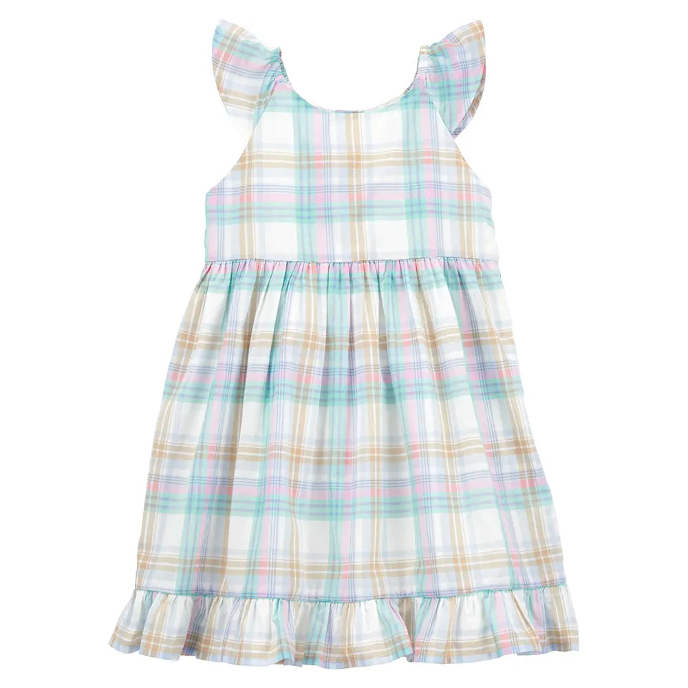 Robe à Volants à Carreaux Oshkosh - Multi
