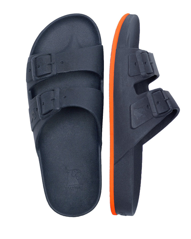 Cacatoès Sandales Brasilia Fluo Teen - Bleu & Orange