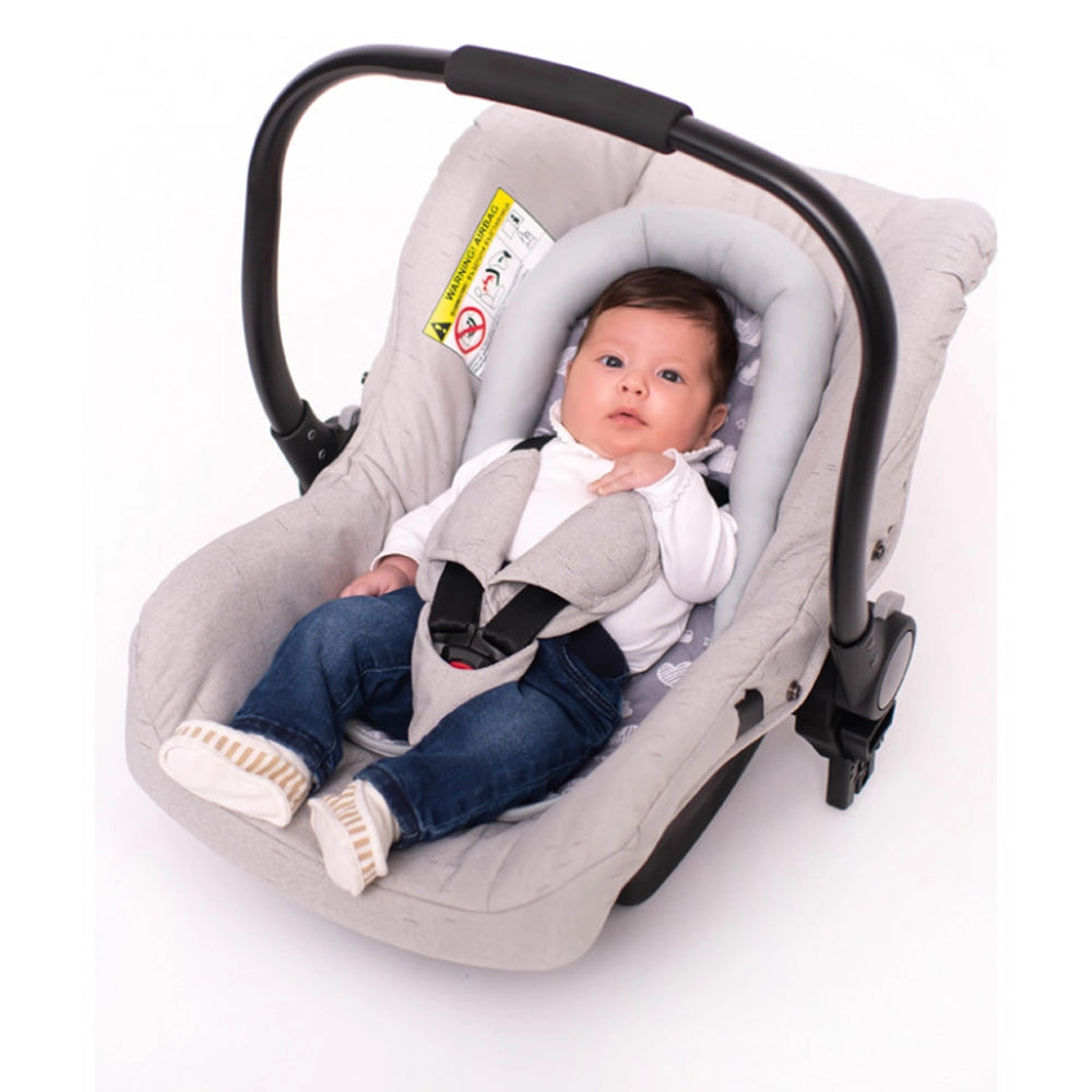 Lorelli Coussin de Soutien pour Bébé - Grey Striped