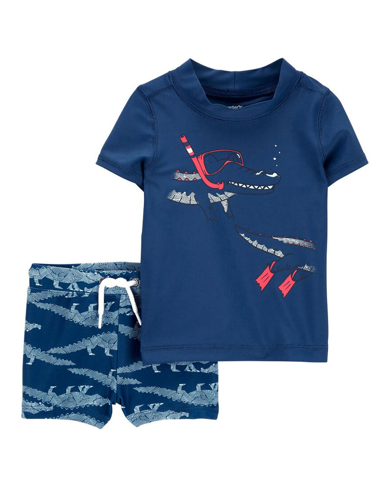 مايوه قطعتين كارترز - كحلي