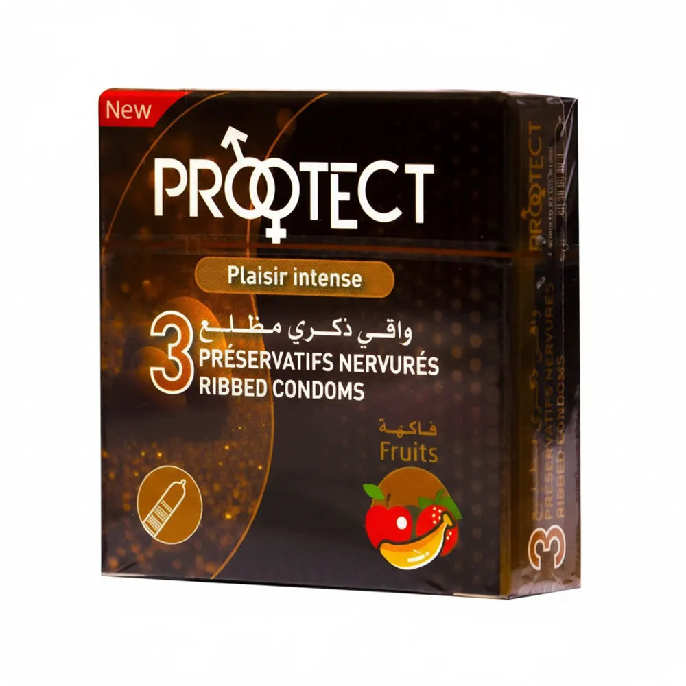 Protect Préservatifs Fruits – 3 Pièces