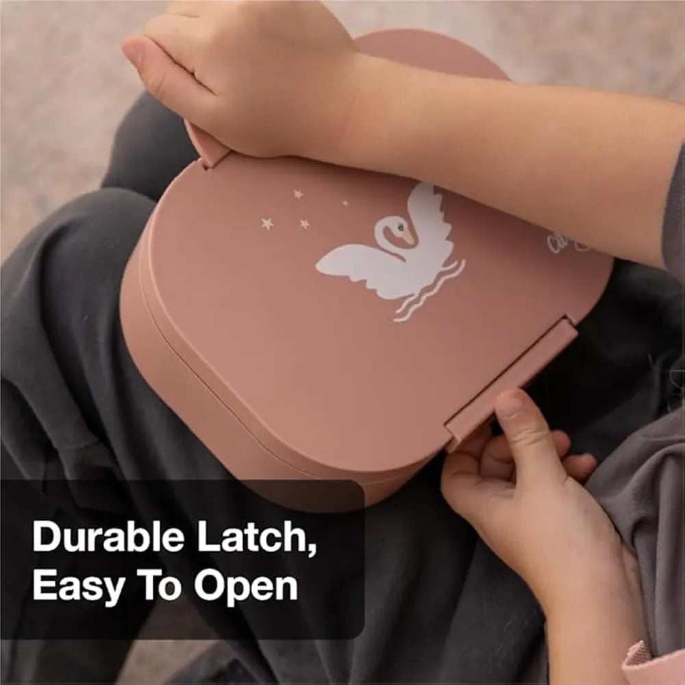 سيترون صندوق غداء عضوي بقسمين – بجعة