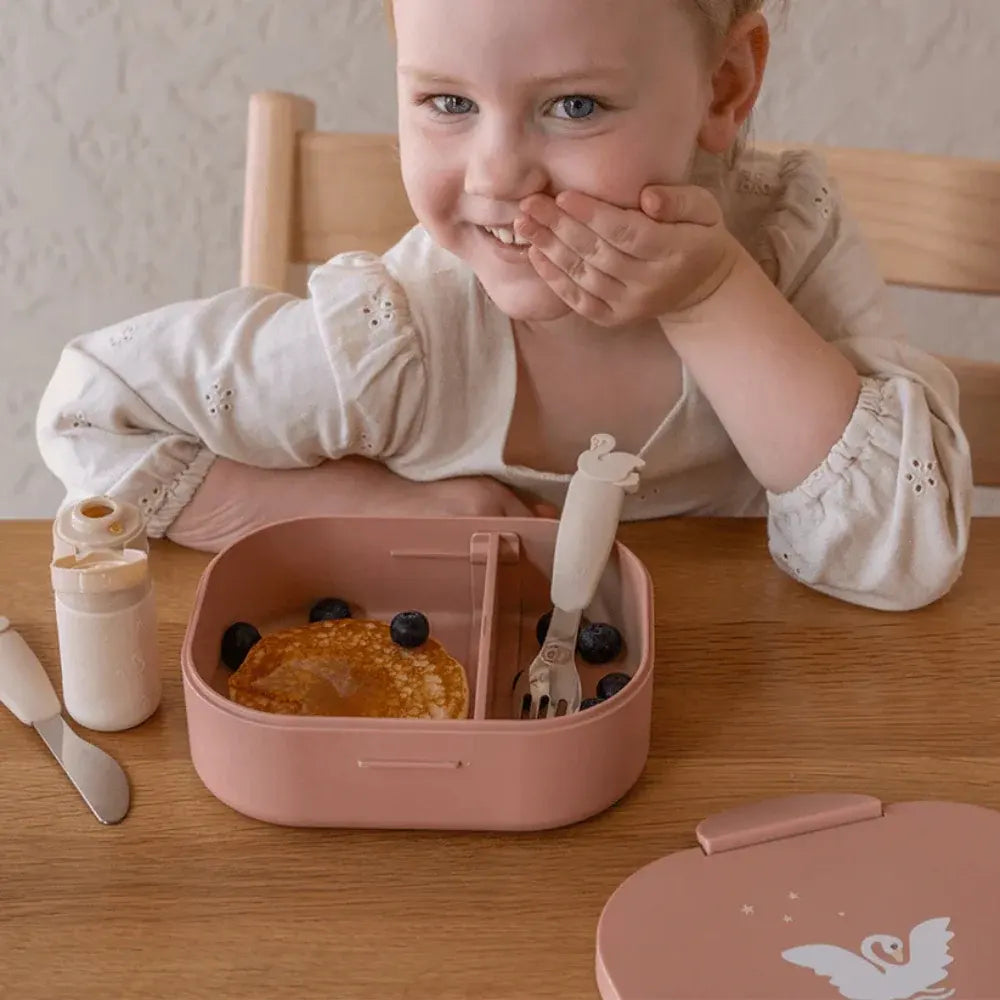 سيترون صندوق غداء عضوي بقسمين – بجعة