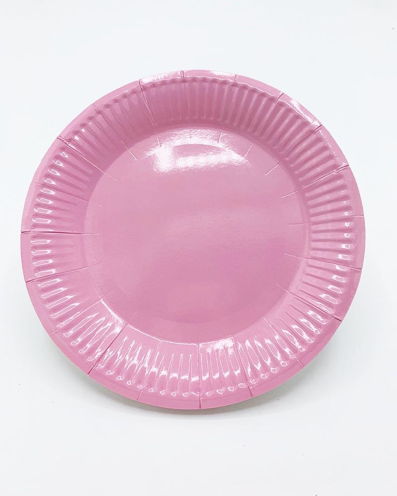 Pack Des Assiettes - Rose Clair