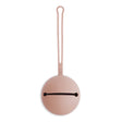 Mushie Étui à Sucette en Silicone - Blush