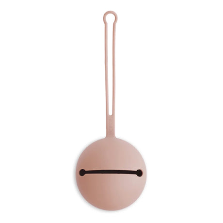 Mushie Étui à Sucette en Silicone - Blush
