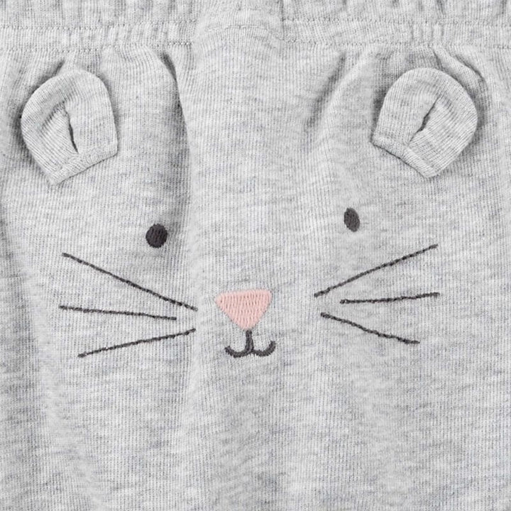 Juego de 3 piezas Carter's: rosa, gris y amarillo