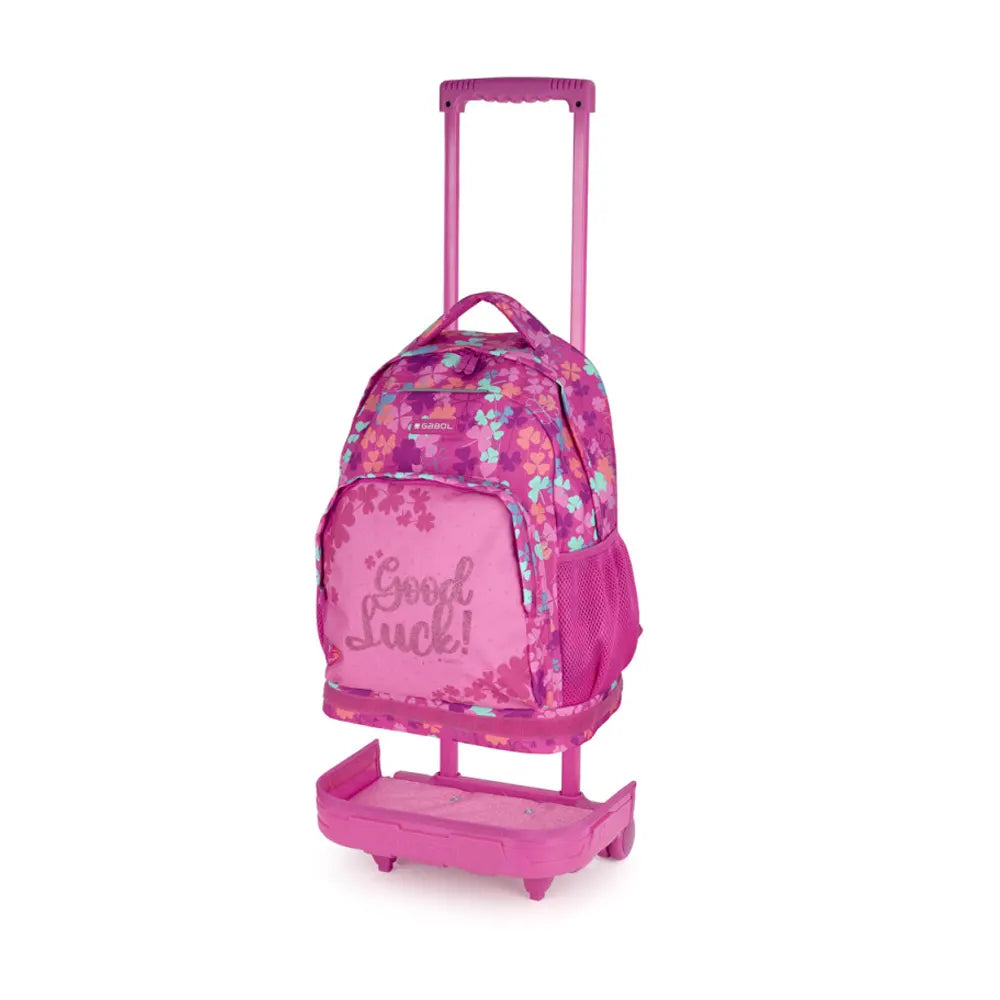 Gabol CLOVER – Sac à Dos à Roulettes Amovible Enfant