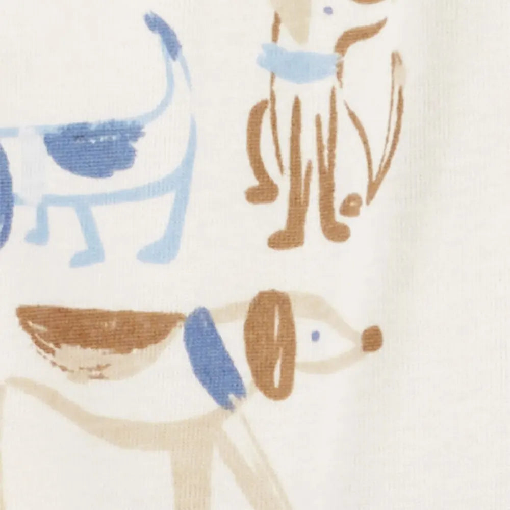 Juego de 3 piezas de Carter - Perro azul