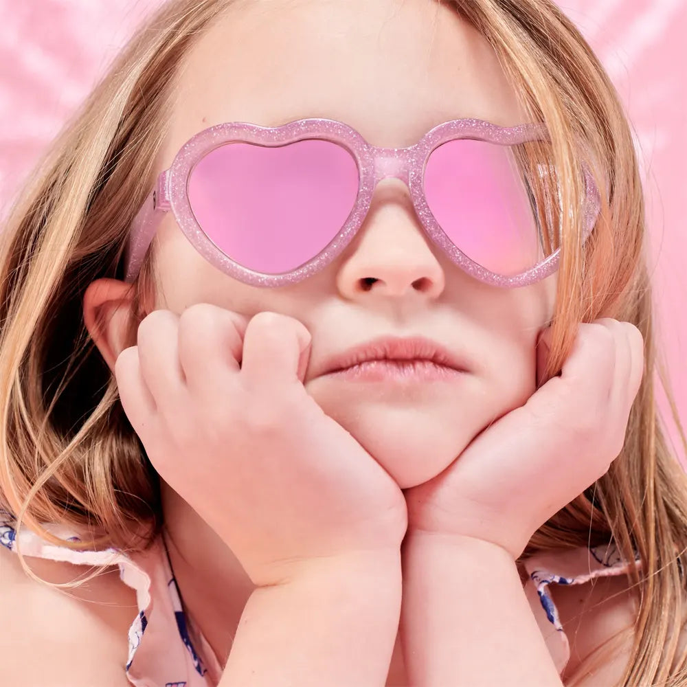 Babiators Gafas de Sol de Corazón Polarizadas 3-5 Años - Sparkle Squad
